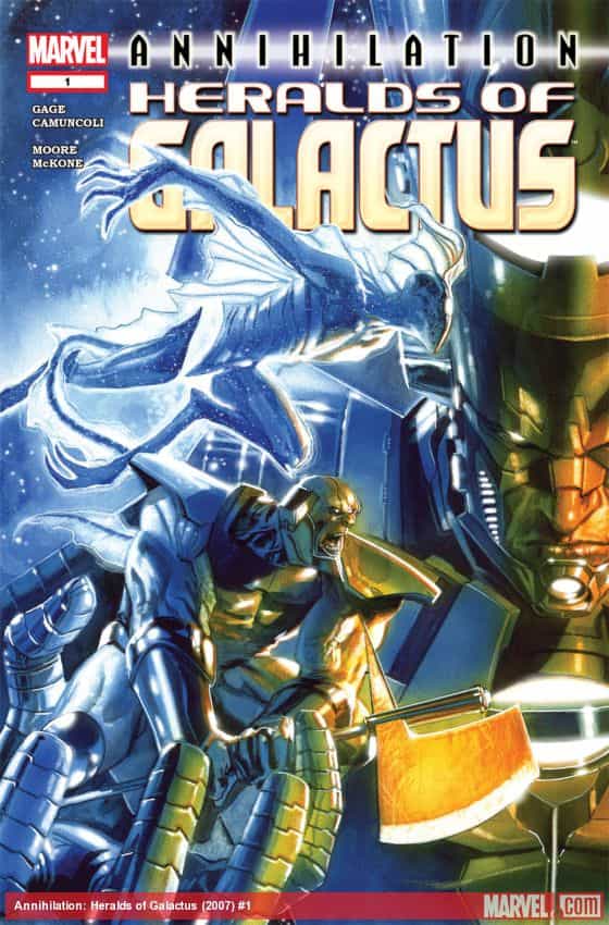 Annihilation: Heralds of Galactus (2007) #1 thumbnail