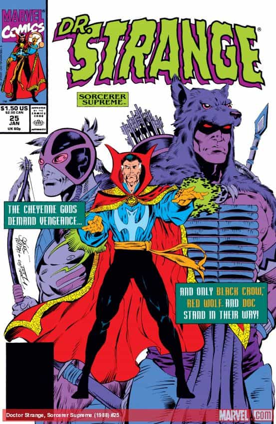 Doctor Strange, Sorcerer Supreme (1988) #25 thumbnail