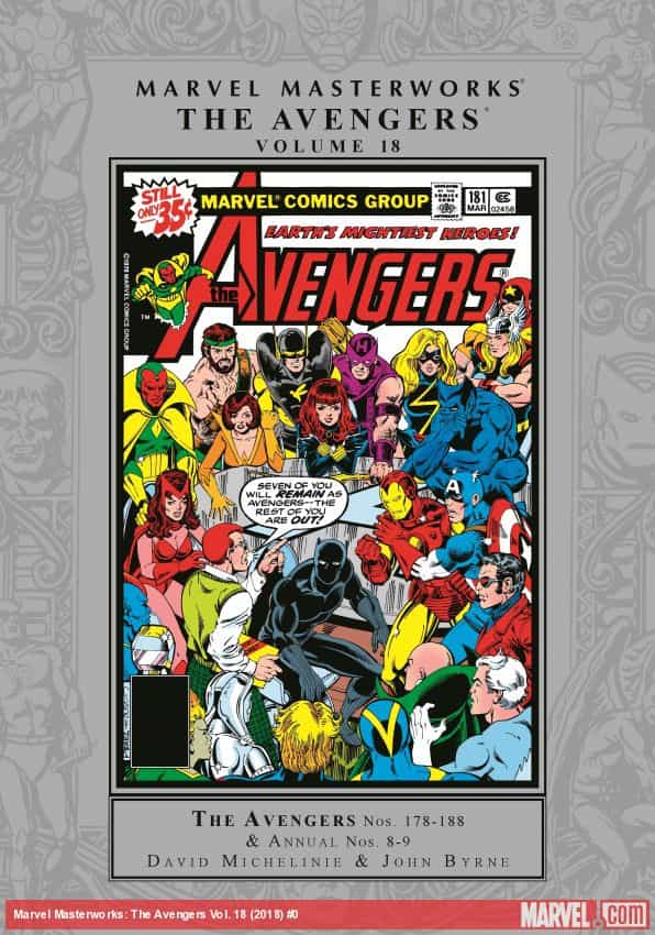 Marvel Masterworks: The Avengers Vol. 18 (Hardcover) thumbnail
