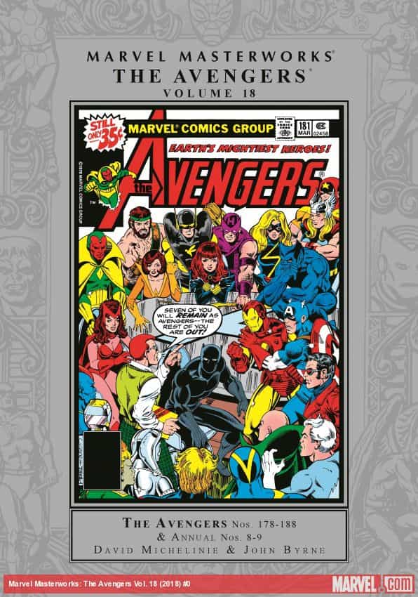 Marvel Masterworks: The Avengers Vol. 18 (Hardcover) thumbnail