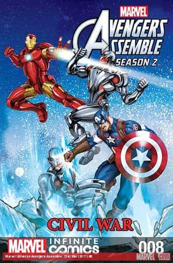 Marvel Universe Avengers Assemble: Civil War (2017) #8 thumbnail