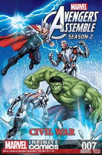 Marvel Universe Avengers Assemble: Civil War (2017) #7 thumbnail