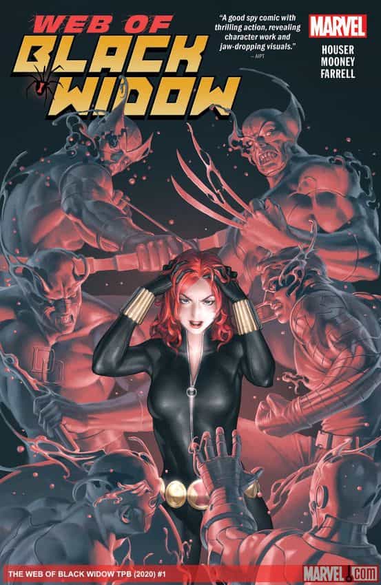 The Web of Black Widow (Trade Paperback) thumbnail