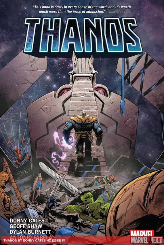 Thanos By Donny Cates (Hardcover) thumbnail