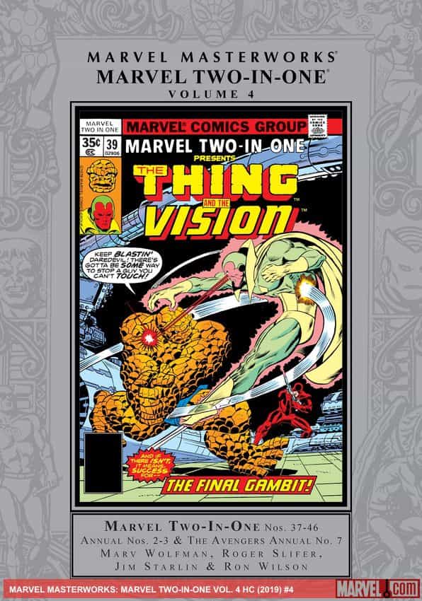 Marvel Masterworks: Marvel Two-in-One Vol. 4 (Hardcover) thumbnail