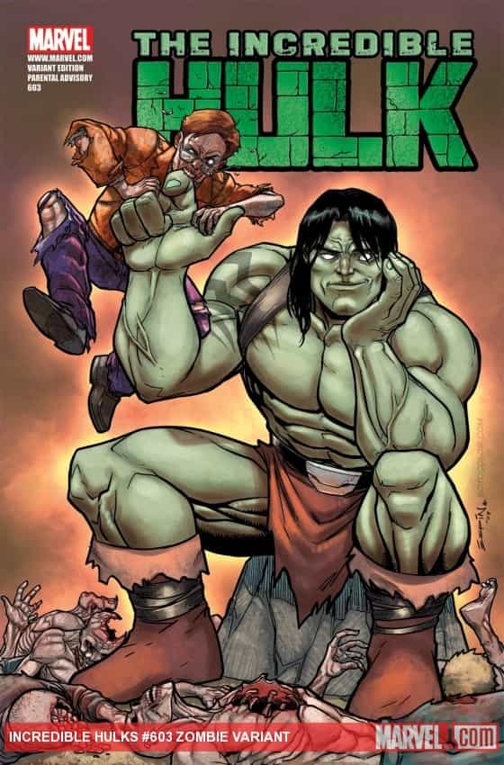 Incredible Hulks (2010) #603 (ZOMBIE VARIANT) thumbnail