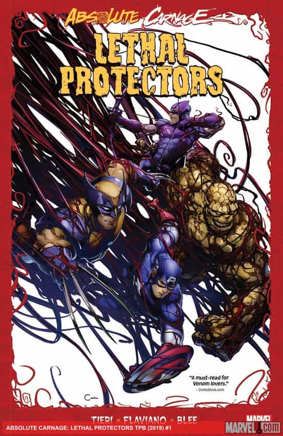 Absolute Carnage: Lethal Protectors (Trade Paperback) thumbnail