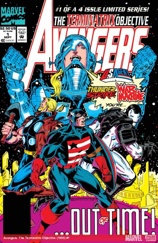 Avengers: The Terminatrix Objective (1993) #1 thumbnail