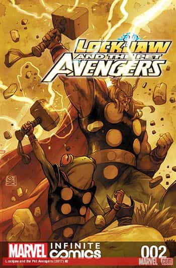 Lockjaw and the Pet Avengers (2017) #2 thumbnail