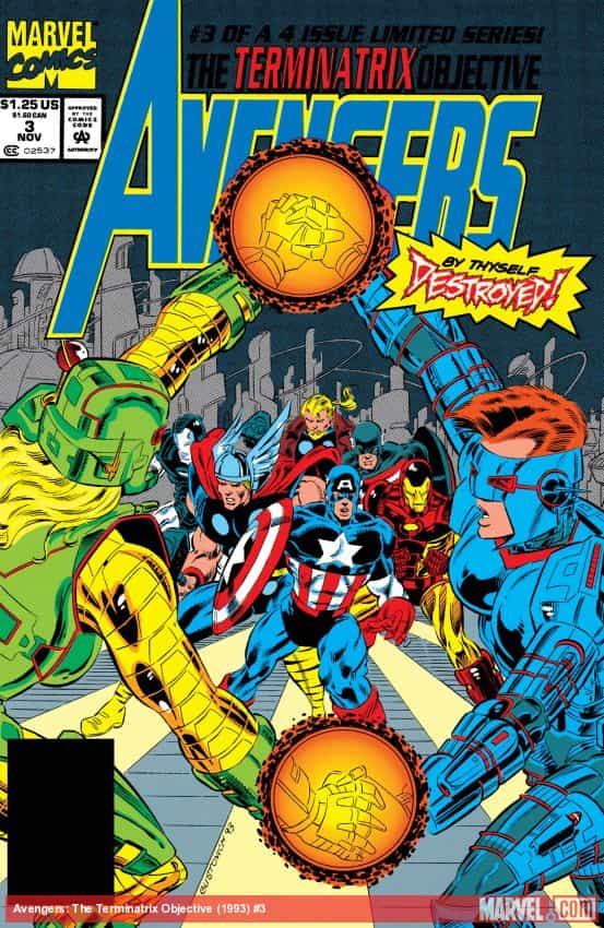 Avengers: The Terminatrix Objective (1993) #3 thumbnail