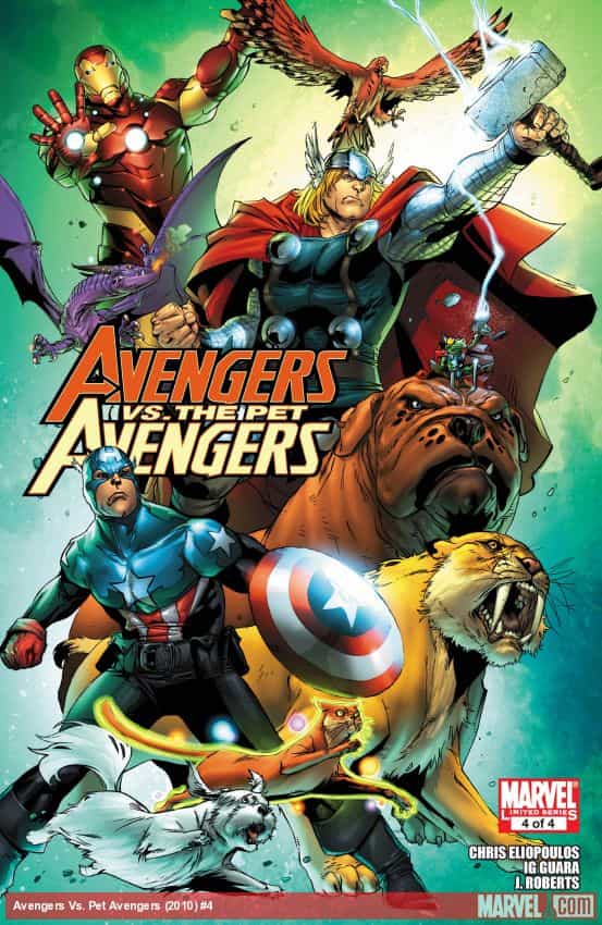 Avengers Vs. Pet Avengers (2010) #4 thumbnail