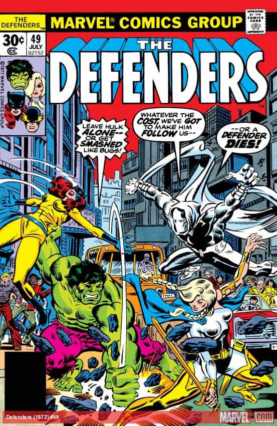 Defenders (1972) #49 thumbnail