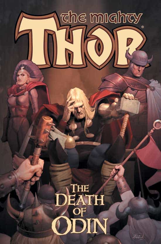 THOR: THE DEATH OF ODIN (Trade Paperback) thumbnail