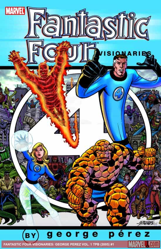 FANTASTIC FOUR VISIONARIES: GEORGE PEREZ VOL. 1 TPB (Trade Paperback) thumbnail