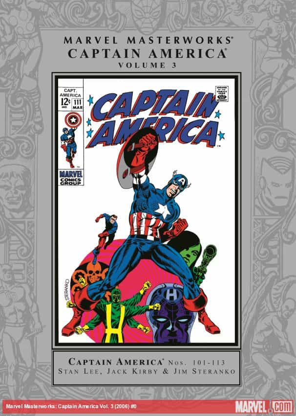 Marvel Masterworks: Captain America Vol. 3 (Hardcover) thumbnail