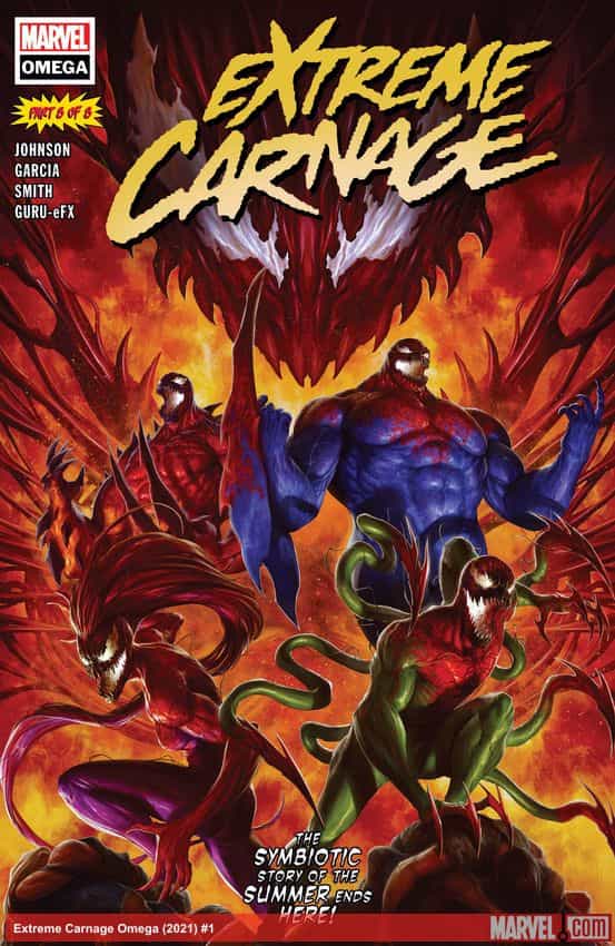 Extreme Carnage Omega (2021) #1 thumbnail