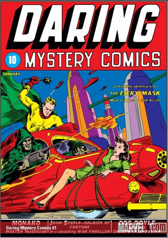 Marvel Masterworks: Golden Age Daring Mystery Vol. 1 (Trade Paperback) thumbnail