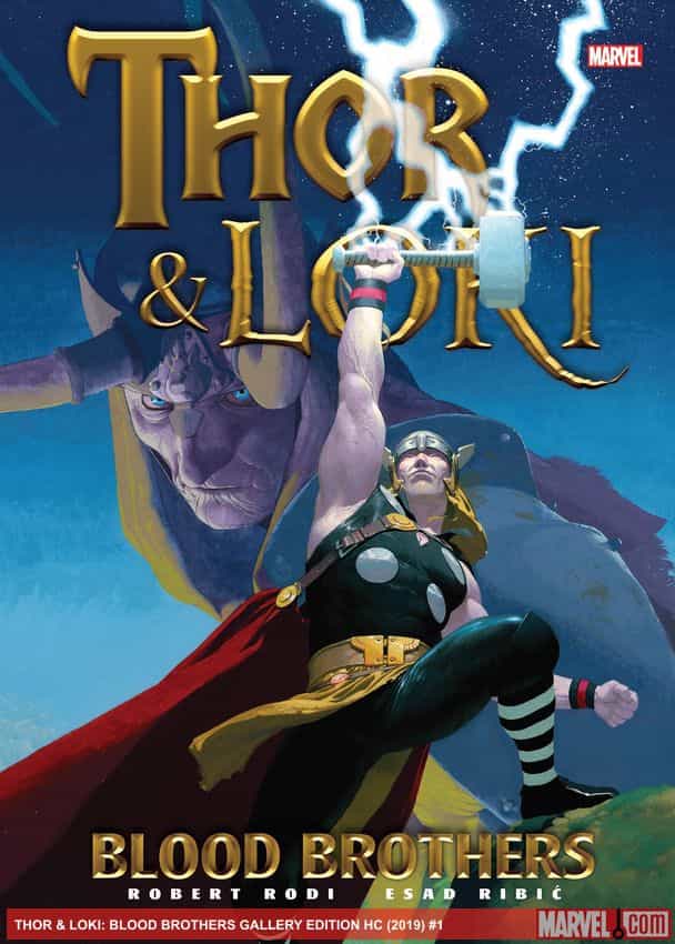 THOR & LOKI: BLOOD BROTHERS GALLERY EDITION HC (Hardcover) thumbnail