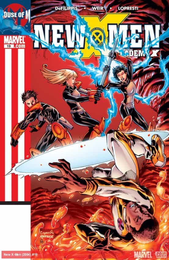 New X-Men (2004) #19 thumbnail