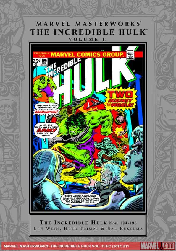 MARVEL MASTERWORKS: THE INCREDIBLE HULK VOL. 11 HC (Trade Paperback) thumbnail