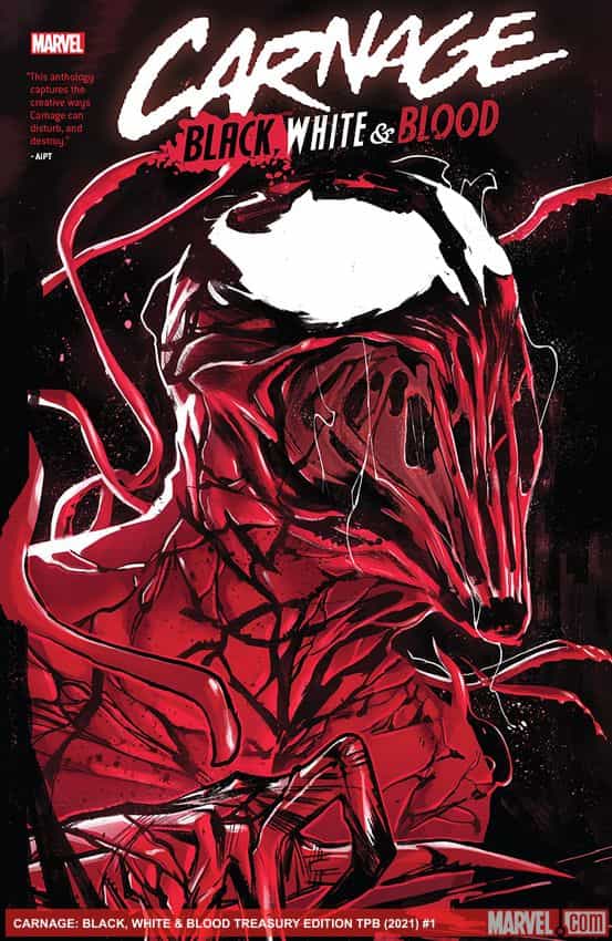 Carnage: Black, White & Blood Treasury Edition (Trade Paperback) thumbnail