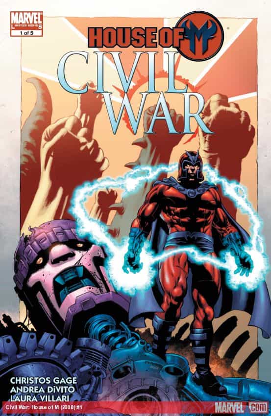 Civil War: House of M (2008) #1 thumbnail