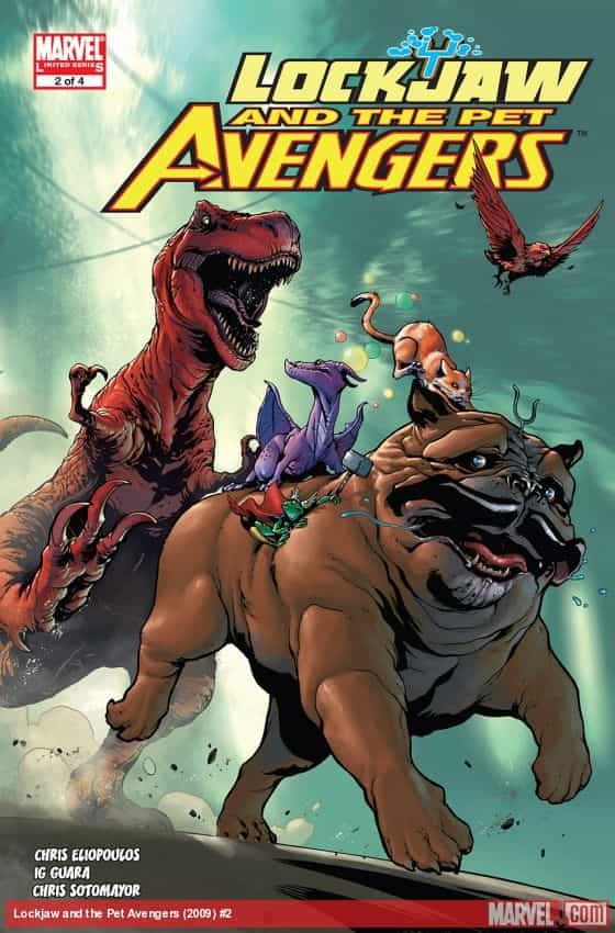 Lockjaw and the Pet Avengers (2009) #2 thumbnail