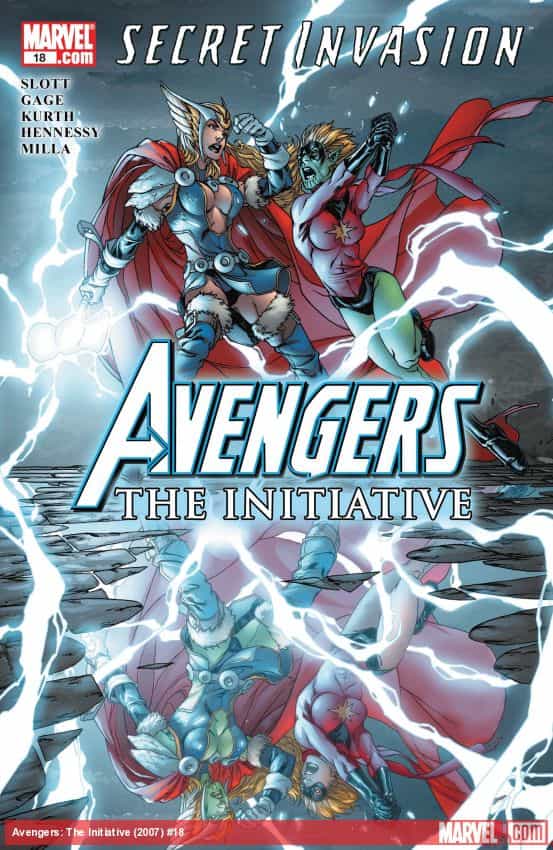 Avengers: The Initiative (2007) #18 thumbnail