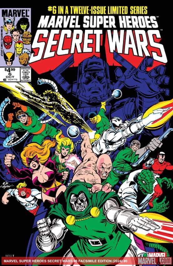 MARVEL SUPER HEROES SECRET WARS #6 FACSIMILE EDITION (2024) #6 thumbnail