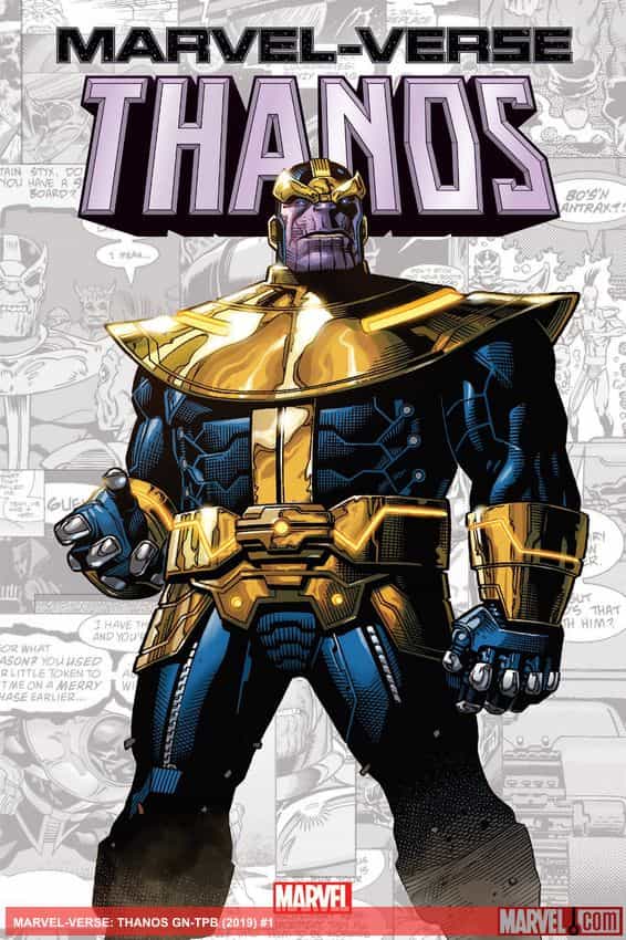 Marvel-Verse: Thanos (Trade Paperback) thumbnail