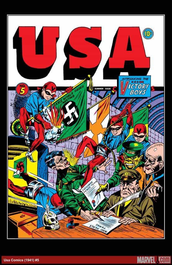 Usa Comics (1941) #5 thumbnail