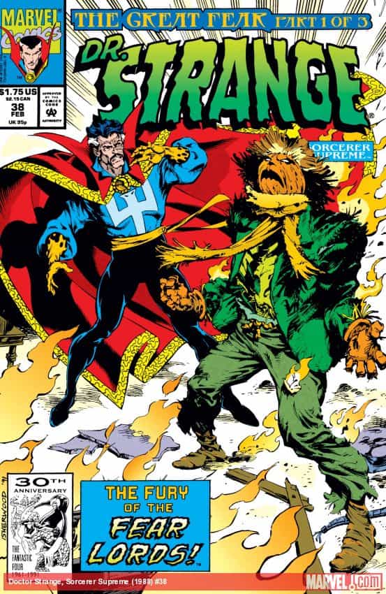 Doctor Strange, Sorcerer Supreme (1988) #38 thumbnail