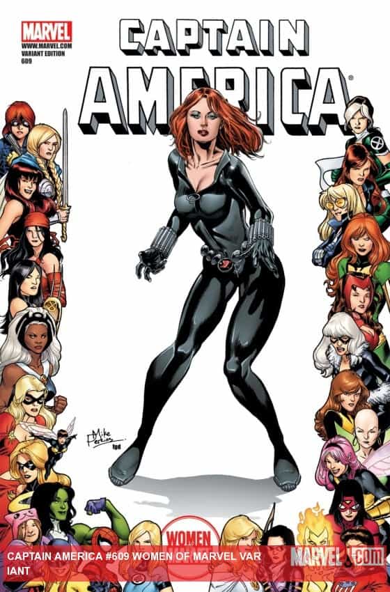 Captain America (2004) #609 (WOMEN OF MARVEL VARIANT) thumbnail