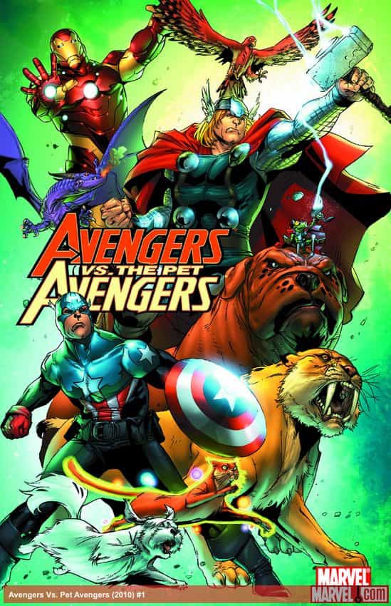 Avengers Vs. Pet Avengers (Trade Paperback) thumbnail