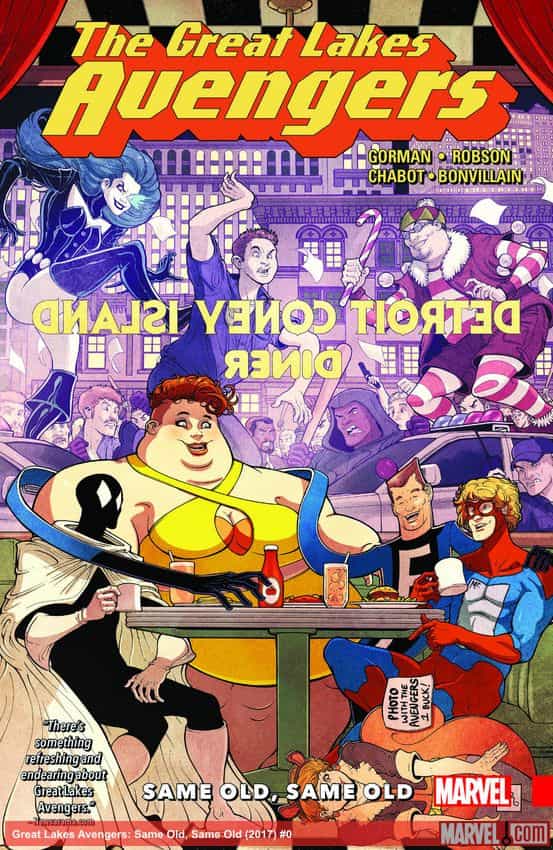 GREAT LAKES AVENGERS: SAME OLD, SAME OLD (Trade Paperback) thumbnail