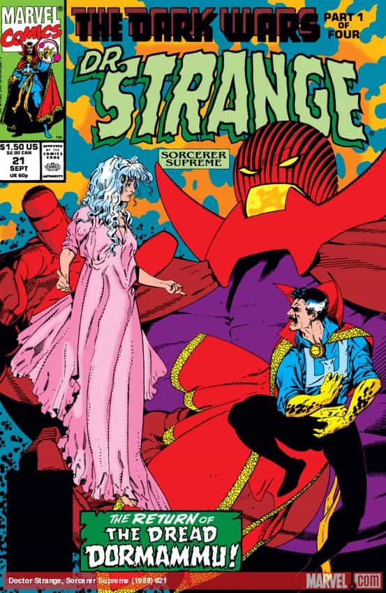 Doctor Strange, Sorcerer Supreme (1988) #21 thumbnail