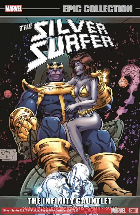 SILVER SURFER EPIC COLLECTION: THE INFINITY GAUNTLET TPB (Trade Paperback) thumbnail