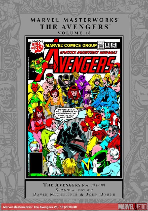 Marvel Masterworks: The Avengers Vol. 18 (Trade Paperback) thumbnail