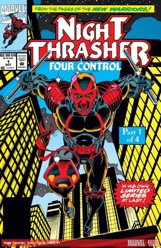 Night Thrasher: Four Control (1992) #1 thumbnail