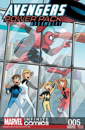 Avengers and Power Pack (2017) #5 thumbnail