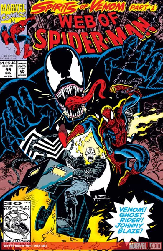 Web of Spider-Man (1985) #95 thumbnail