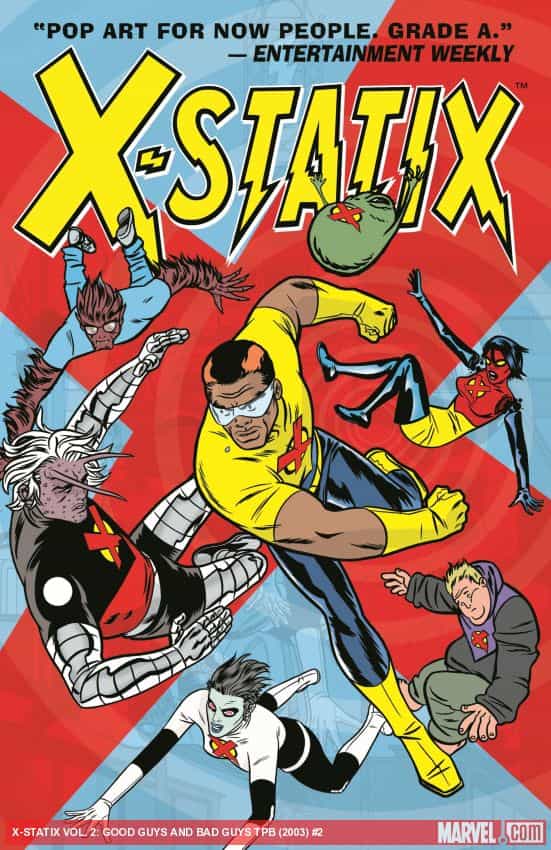 X-Statix Vol. 2: Good Guys & Bad Guys (Trade Paperback) thumbnail