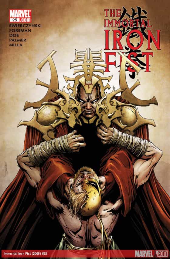 The Immortal Iron Fist (2006) #25 thumbnail