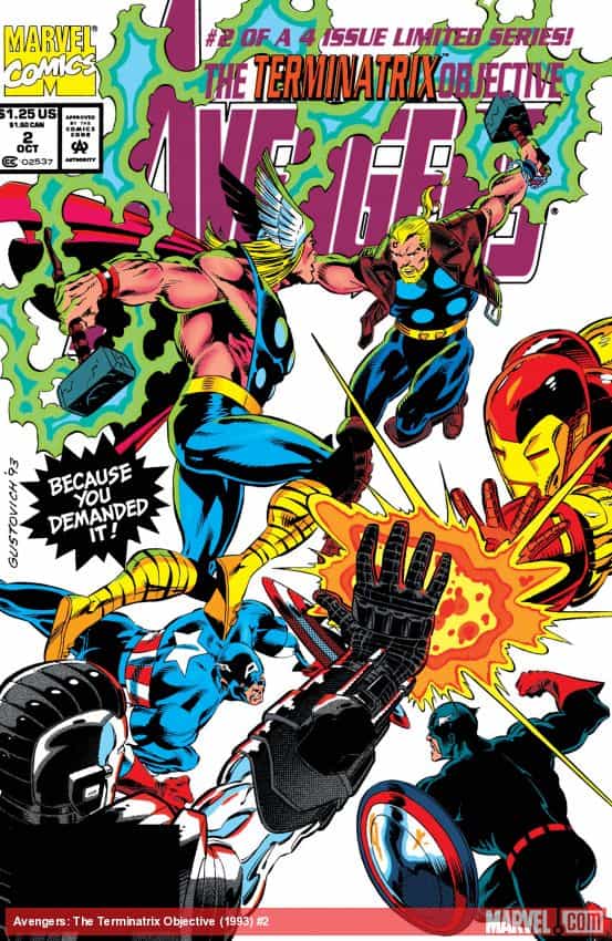 Avengers: The Terminatrix Objective (1993) #2 thumbnail