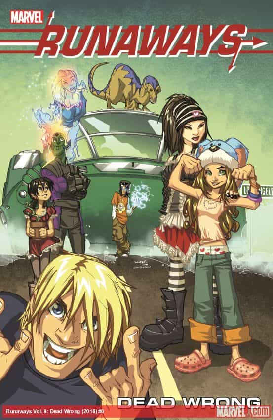 Runaways Vol. 9: Dead Wrong (Trade Paperback) thumbnail