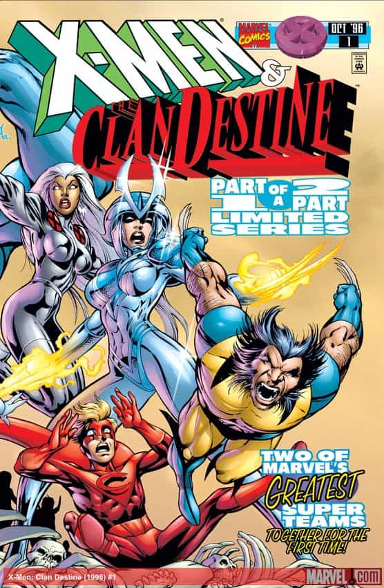 X-Men: Clan Destine (1996) #1 thumbnail