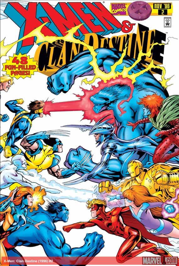 X-Men: Clan Destine (1996) #2 thumbnail