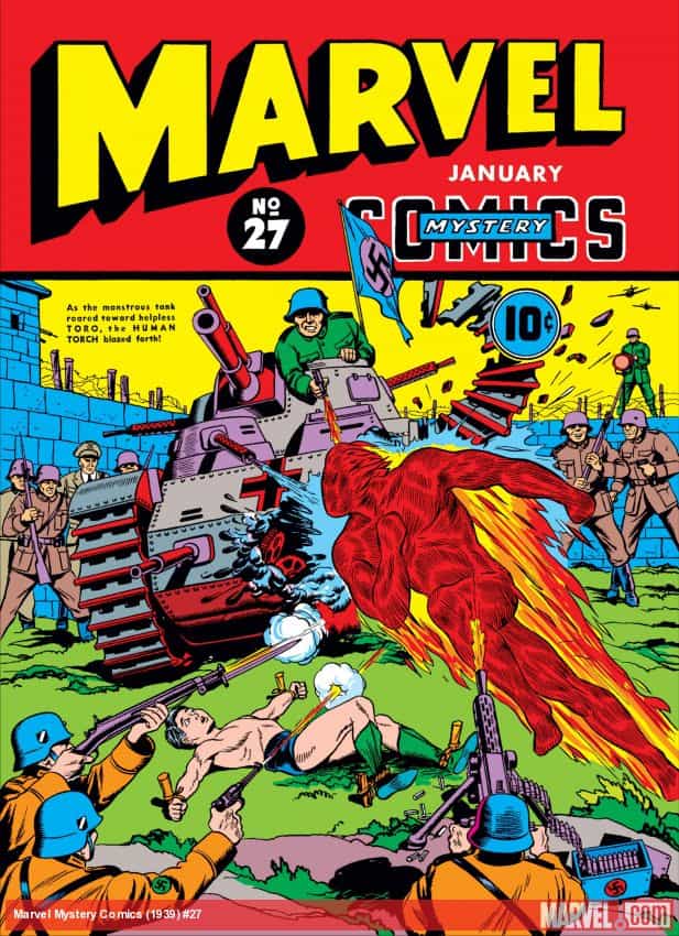 Marvel Mystery Comics (1939) #27 thumbnail