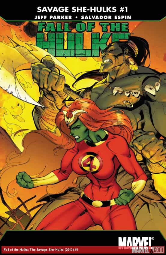 Fall of the Hulks: The Savage She-Hulks (2010) #1 thumbnail