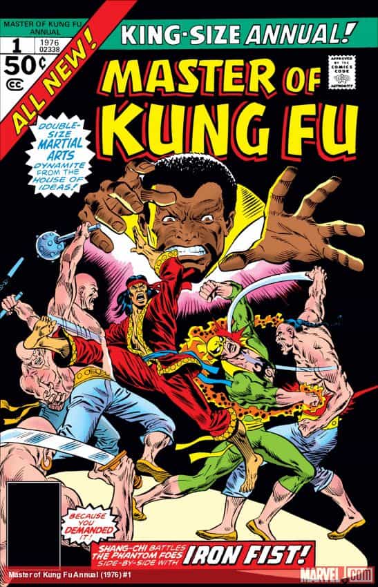 Master of Kung Fu Annual (1976) #1 thumbnail